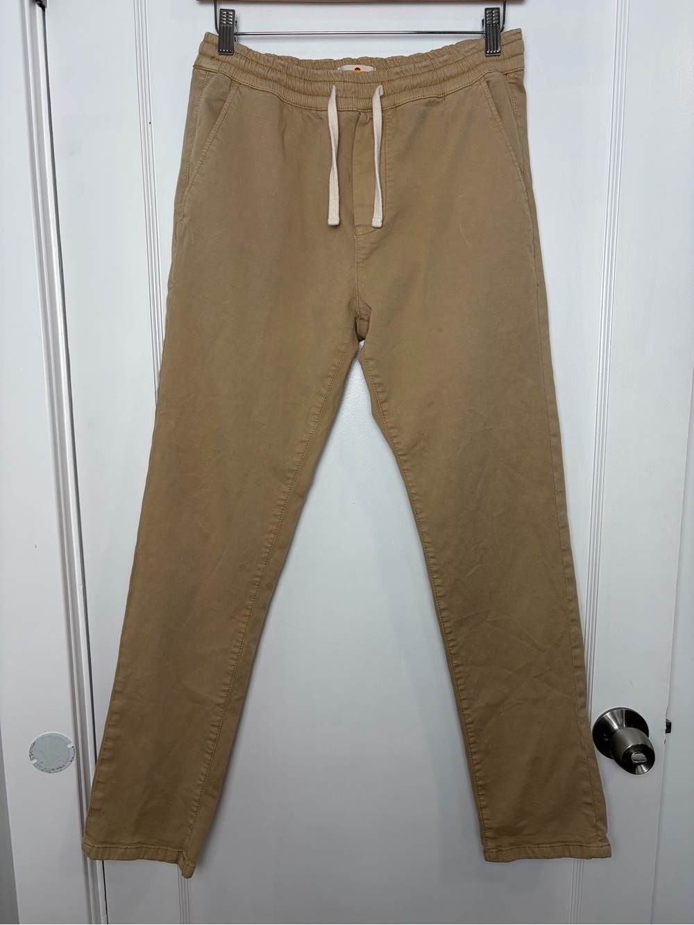 Marine Layer Saturday Pants Small Slim Fit chino khaki
